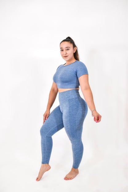 Feelin' Blue Crop Top