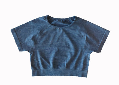 Feelin' Blue Crop Top